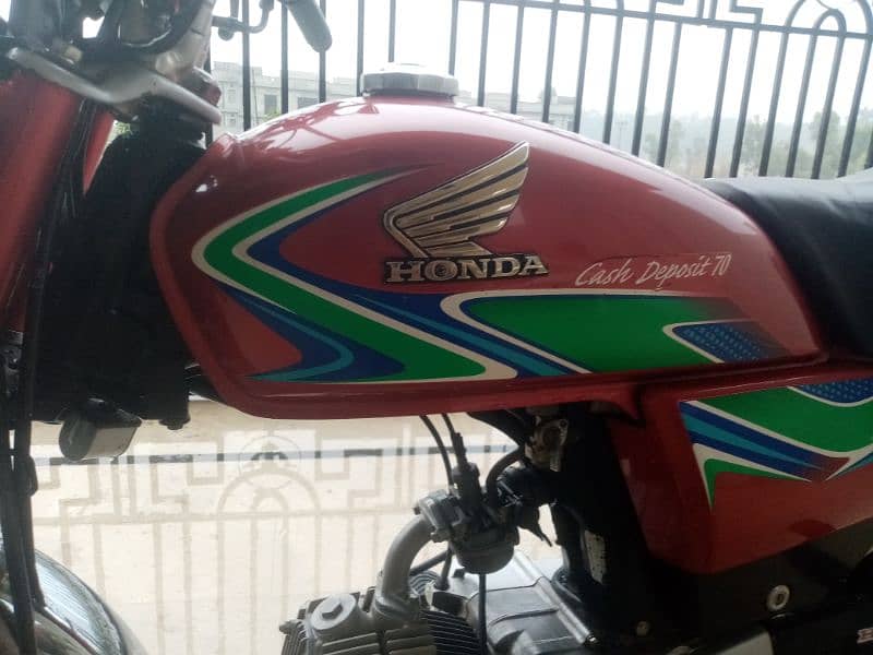 Honda CD 70 2018 model 10/9 condition 5