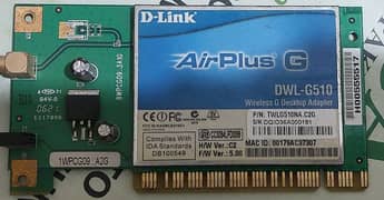 Wifi Adapter Card Dlink 0