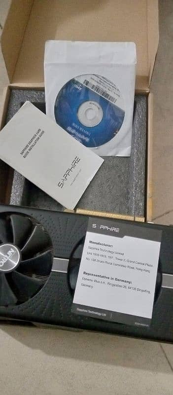 AMD Sepphire rx 580 8gb || Good condition|| fixed price 2