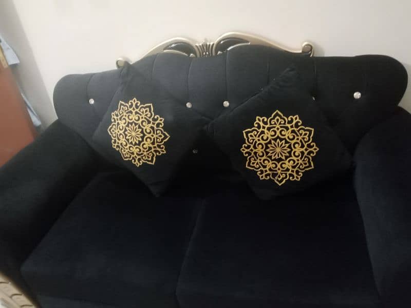 Sofa set / 6 seater sofa / velvet sofa set / elegant sofa set 4