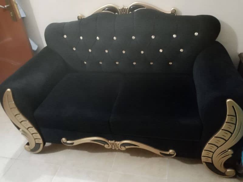 Sofa set / 6 seater sofa / velvet sofa set / elegant sofa set 5