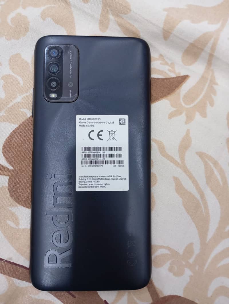 Xiaomi Redmi 9t with  6000 mah  2