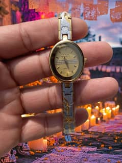 Royaltimes original 100% 22K original gold plated watch