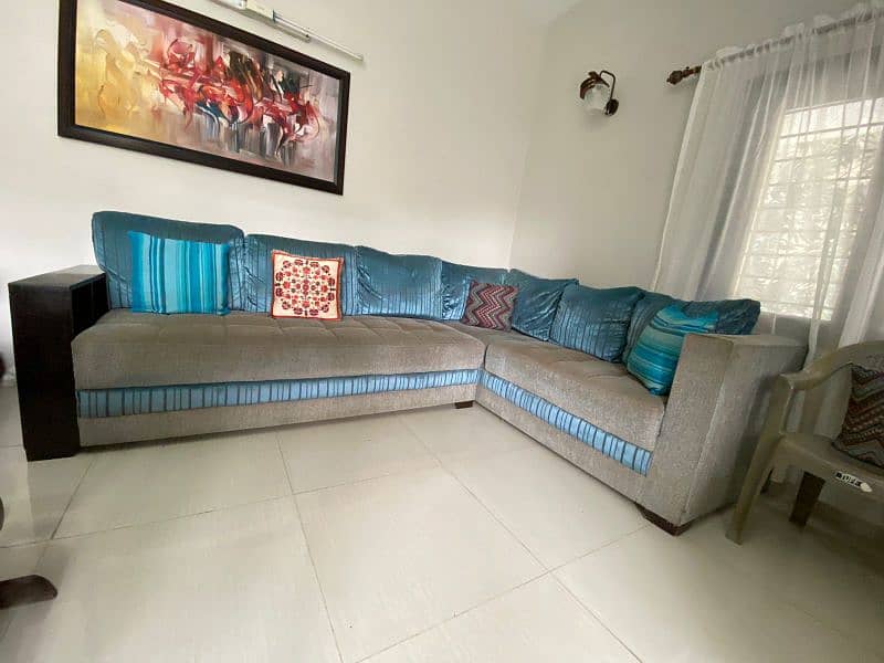 7 seater L shaped sofa for sale 4