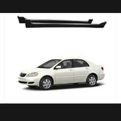 Toyota 1986 model to 2024 model tak side skirts . . WhatsApp 03067457756