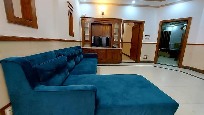 Ali block 7 marla gournd portion furnished available for rent in bharia town phase 8 1