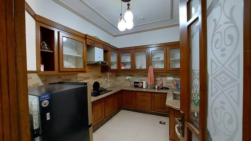 Ali block 7 marla gournd portion furnished available for rent in bharia town phase 8 3