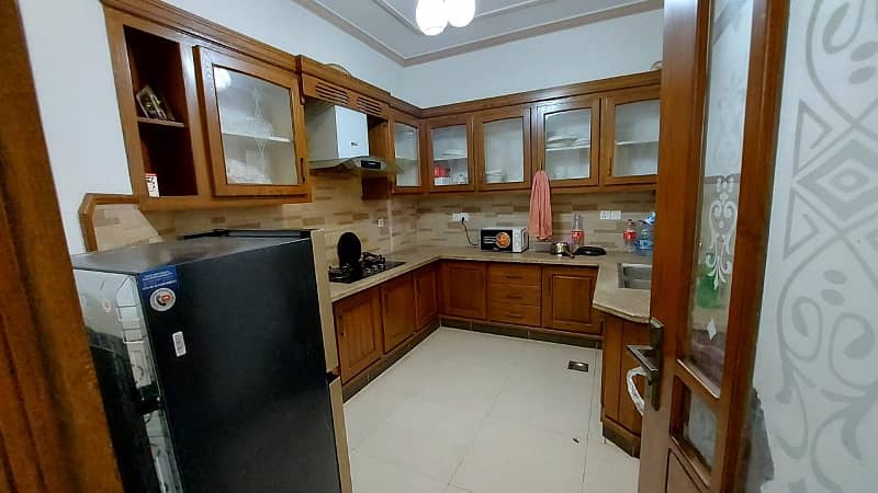 Ali block 7 marla gournd portion furnished available for rent in bharia town phase 8 7