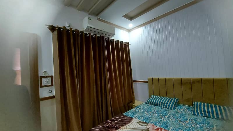 Ali block 7 marla gournd portion furnished available for rent in bharia town phase 8 8