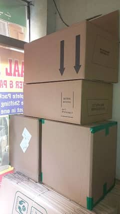 Cartons boxes Flyers/Packing Material/Bubble/Loaders Shifting Labour