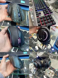 gaming headphones mouse keyboard