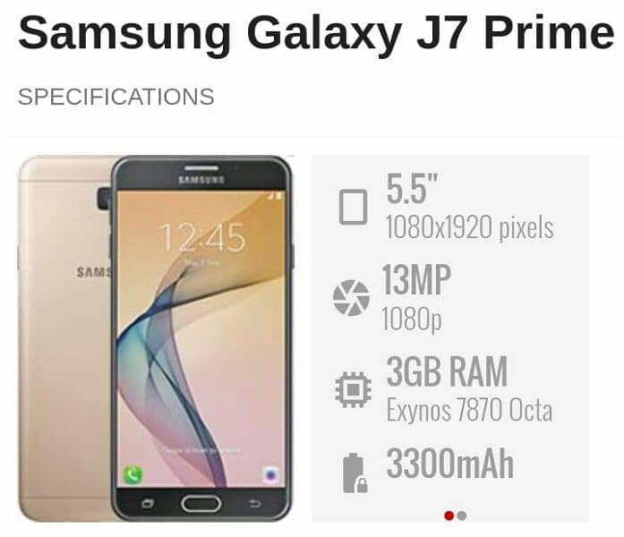 Samsung j7prim 8