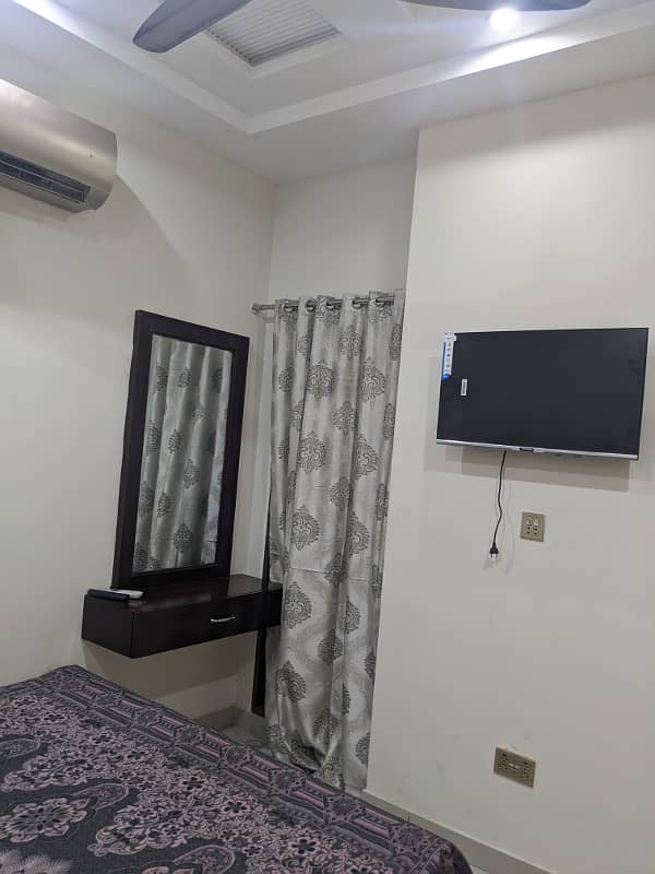 Single Bed Furnished Flat Available For Rent Citi Housing Gujranwala 6