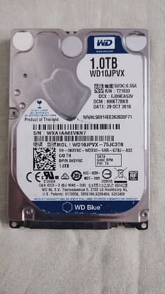 1 TB/ 1024GB 2.5 laptop hard drive