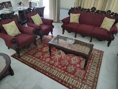 5 Seater Sofa with Centre Table.