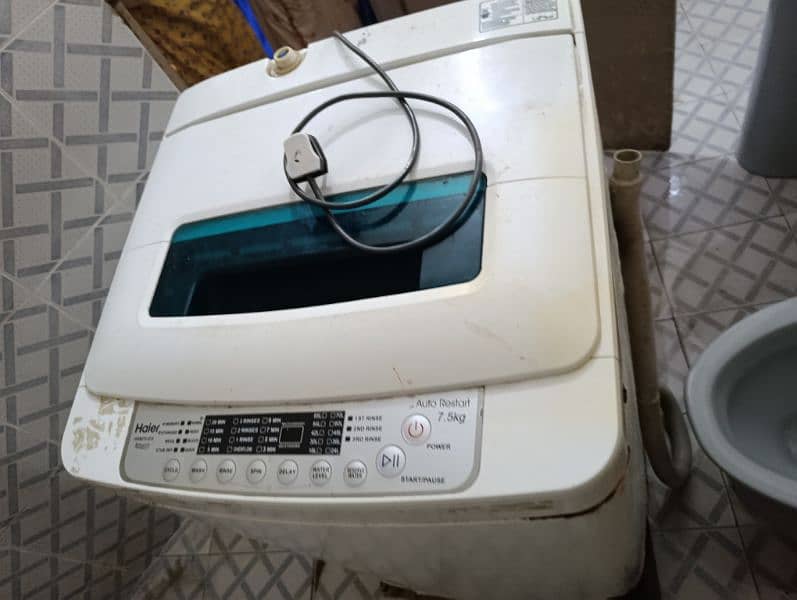 Haier 7.5 KG automatic machine 2