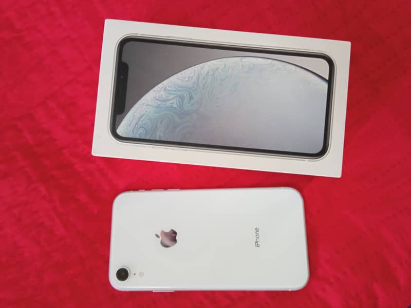 PTA Approve Iphone XR 128 Storage with Origional Box for sale 0