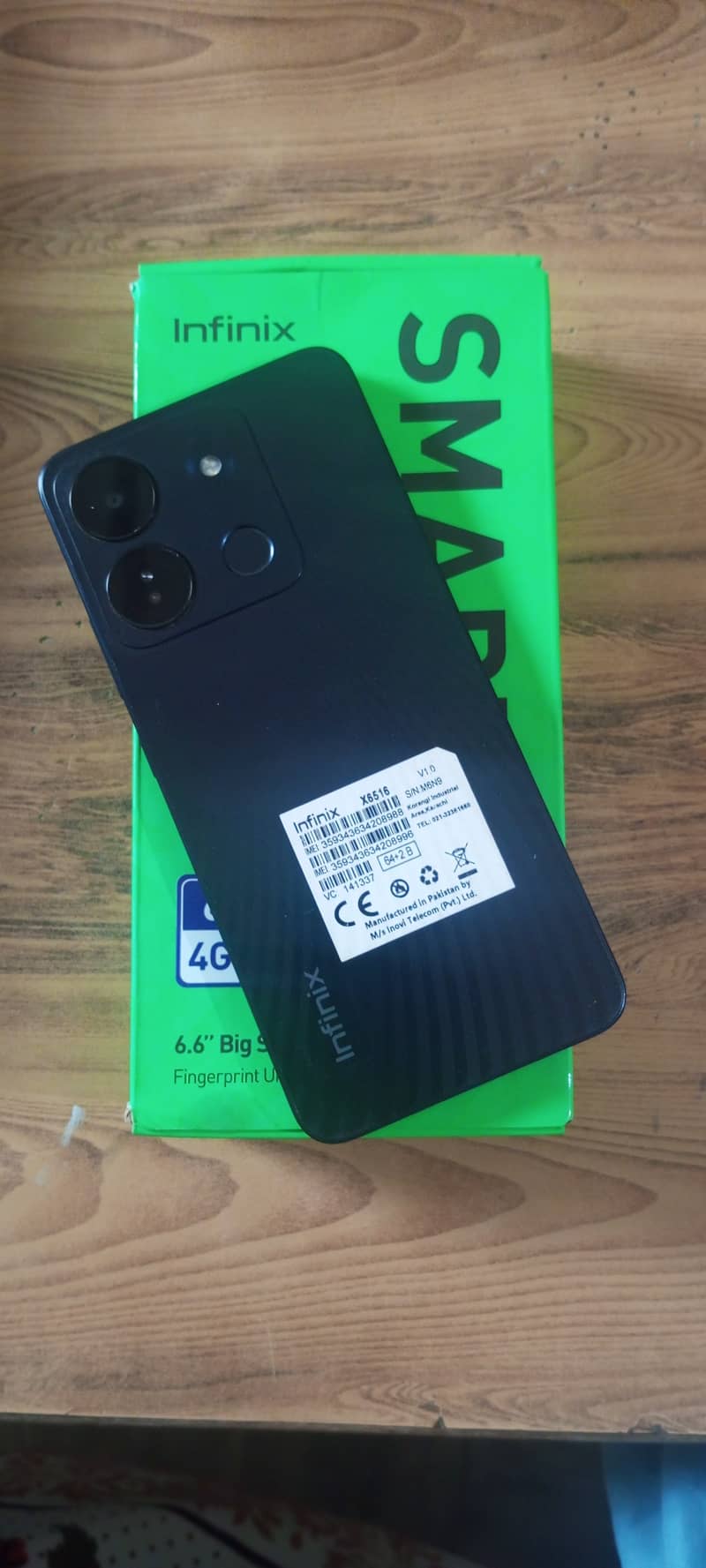 Infinix Smart 7 HD 4/64 5000mah Battery 0