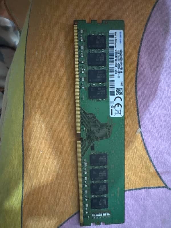 DDR4 16GB 2666MHz RAMs UDIMM 16GB 2RX8 PC4-2666V-UB1-11 1