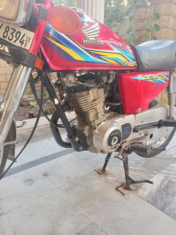 Honda 125 model 2018 Lahore registered all documents complete 2