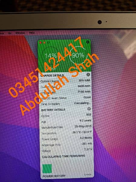 MacBook Air 2015 4GB/128GB SSD 9