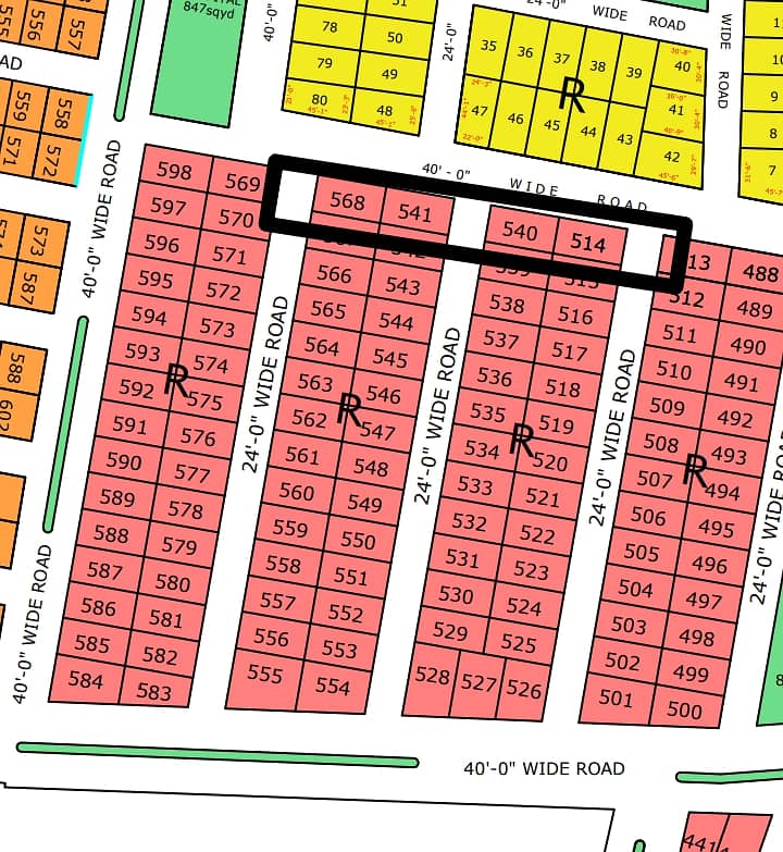 NORTH TOWN RESIDENCY PHASE 1 EXECUTIVE BLOCK LEASED 120syd Corner plot 0