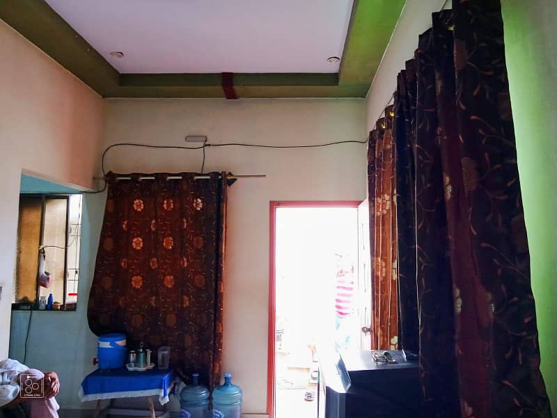 2 BED DD PORTION FOR SALE, MAIN JAMIA MILLIA ROAD, COMMERCIAL PLOT, ROAD FACING, FULLY TILED, LEASED WITH GAS, KE, WATER. CENTER OF THE CITY. COMMERCIAL RUNNING MARKETE. 1