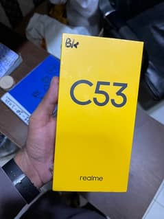 Realme c53  6/128 Company pack 03068096781