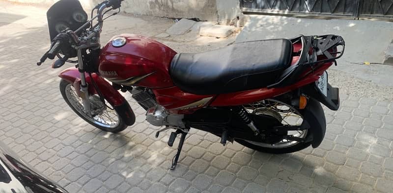 yamaha ybz125cc Karachi number dacomint ok 1