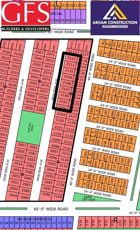 NORTH TOWN RESIDENCY PHASE 1 SUPERIOR 2 BLOCK 120syd WESTOPEN plot 0