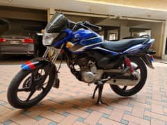 Honda CB 125 F 2022 model blue color