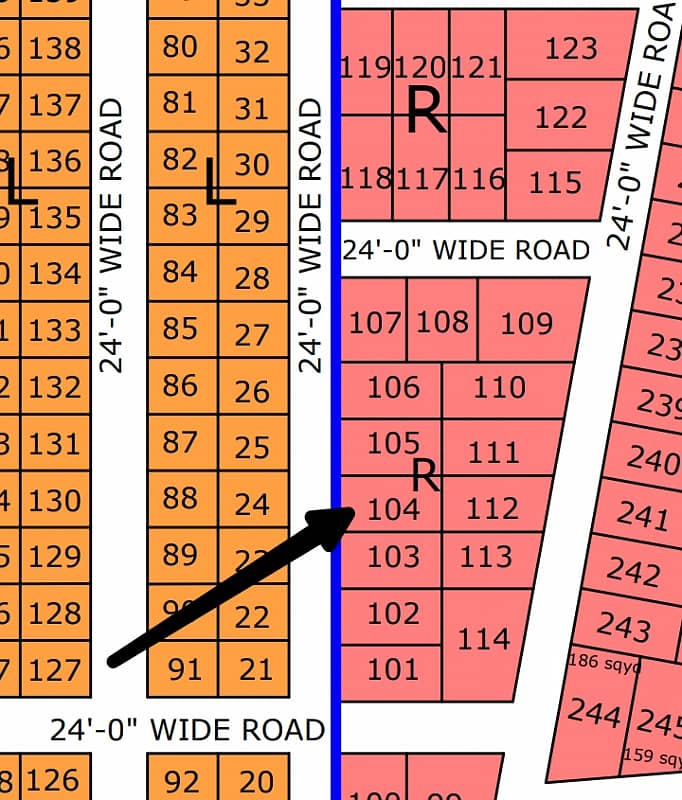 NORTH TOWN RESIDENCY PHASE 1 OLD BLOCK 120syd WESTOPEN Plot 0