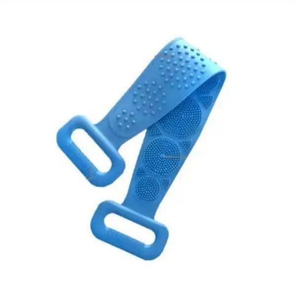 Pack of 2, Silicon Back Scrubber bath belt 3