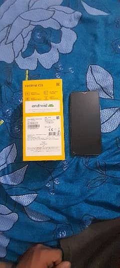 Realme c21 10/10 with box