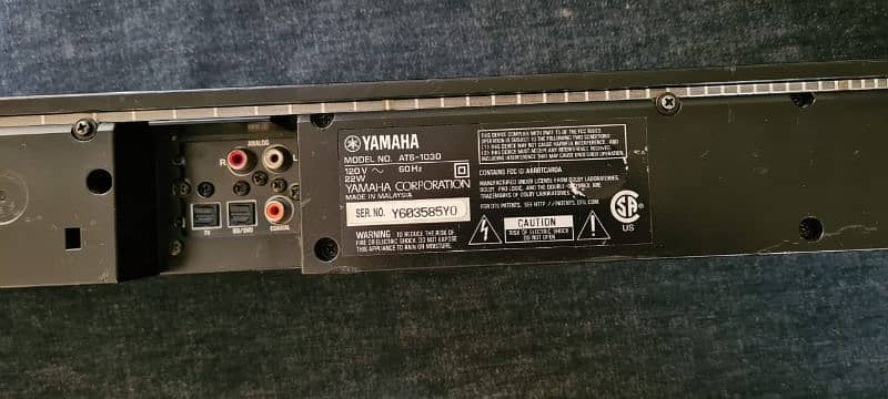 Yamaha Sound bar 100% original Mind blowing sound quality Bluetooth 7