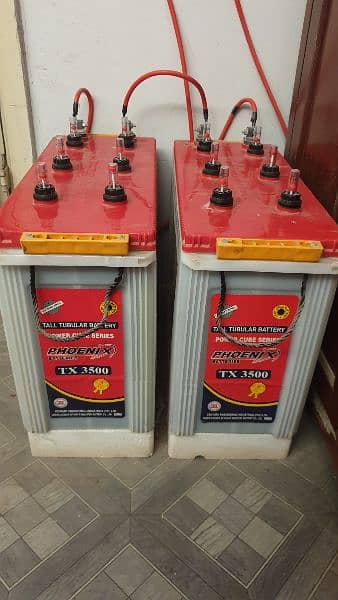 Phoenix TX-3500 Tall Tubular Batteries 1