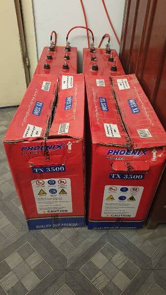 Phoenix TX-3500 Tall Tubular Batteries 5