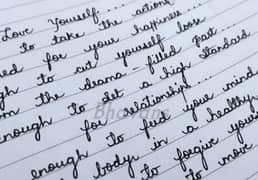 handwriting