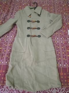 Long coat for sale due to not in use