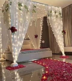 Wedding flowers & Artificial Decoration / Mayo /Mehndi /Barat /Valima