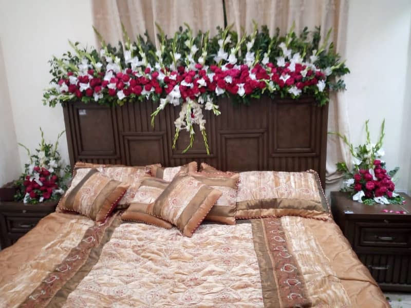 Wedding flowers & Artificial Decoration / Mayo /Mehndi /Barat /Valima 1