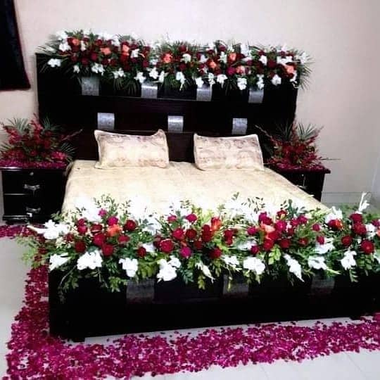 Wedding flowers & Artificial Decoration / Mayo /Mehndi /Barat /Valima 18