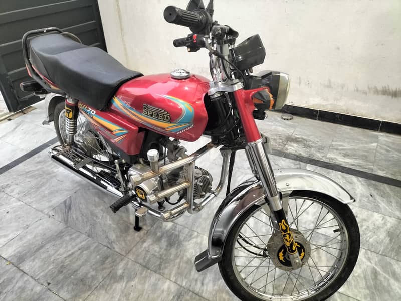 Hi Speed 70cc Home used Bike 6