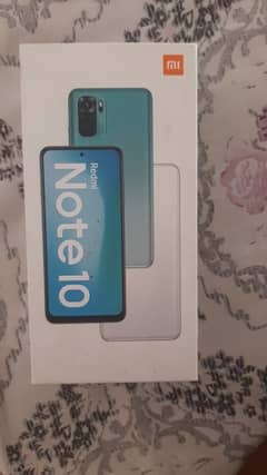 redmi note 10 mobile 10 by 10 condition with box xiaomi