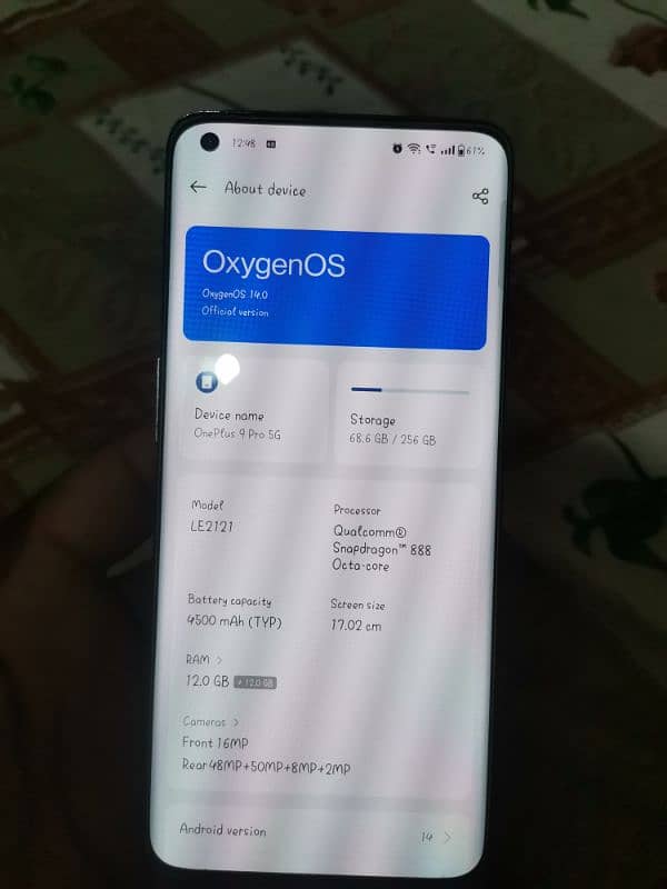 oneplus 9pro pta approved 0