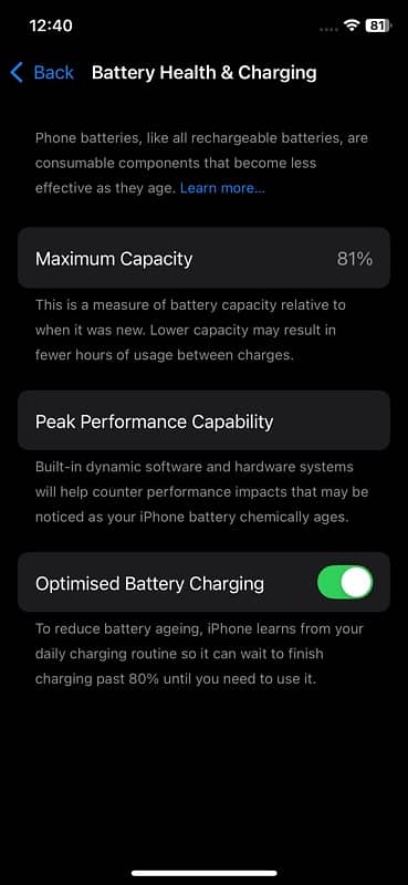 iphone 11pro 64 gb water pack 81%battery health condition 10/10 2