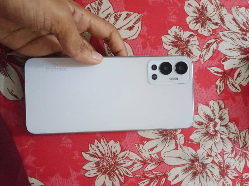 Infinix hot12 open box condition new hai koi masla ni with box charger 1