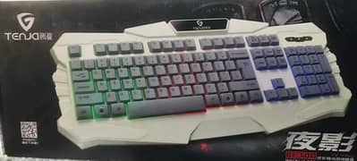 Tenja BE-300 RGB Gaming Keyboard Brand New