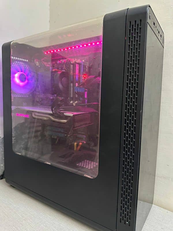 i7 3770 rx 580 8gb z77 gaming pc gaming computer rgb 0