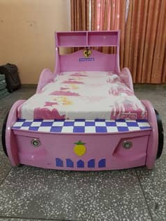 car bed with mattress